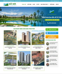 Mẫu giao diện bất động mã số 93