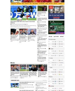 Mẫu giao diện bóng đá mã số 87