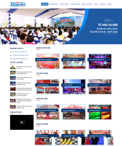 Mẫu giao diện chủ đề sự kiện mã số 25