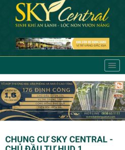 Mẫu giao diện chủ đề bất động sản mã số 173