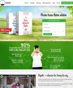 Mẫu giao diện chủ đề dược phẩm mã số 72
