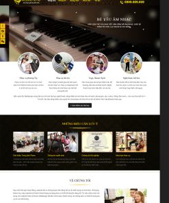 Mẫu giao diện chủ đề bán đàn piano mã số 41