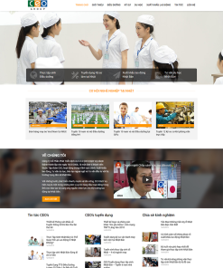 Mẫu giao diện chủ đề xuất khẩu lao động mã số 08