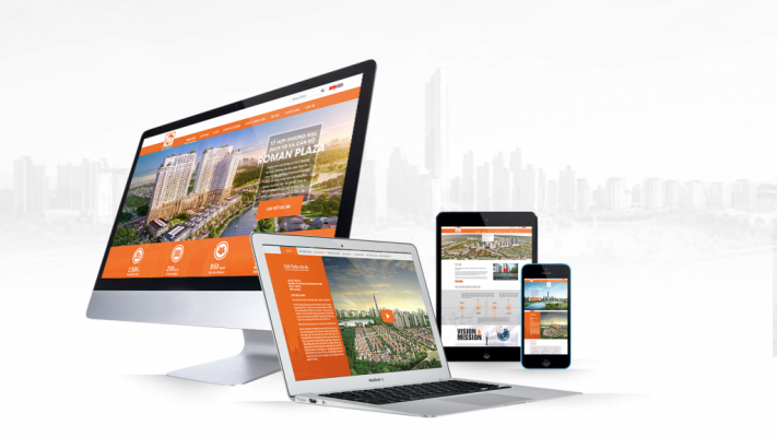 Mẫu web bất động sản đẹp – Chìa khóa vàng cho môi giới
